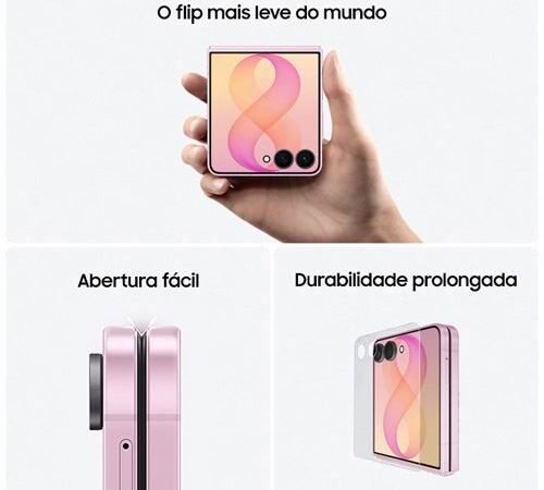 Samsung Galaxy Z Flip 8: análise, ficha técnica e vale a pena?